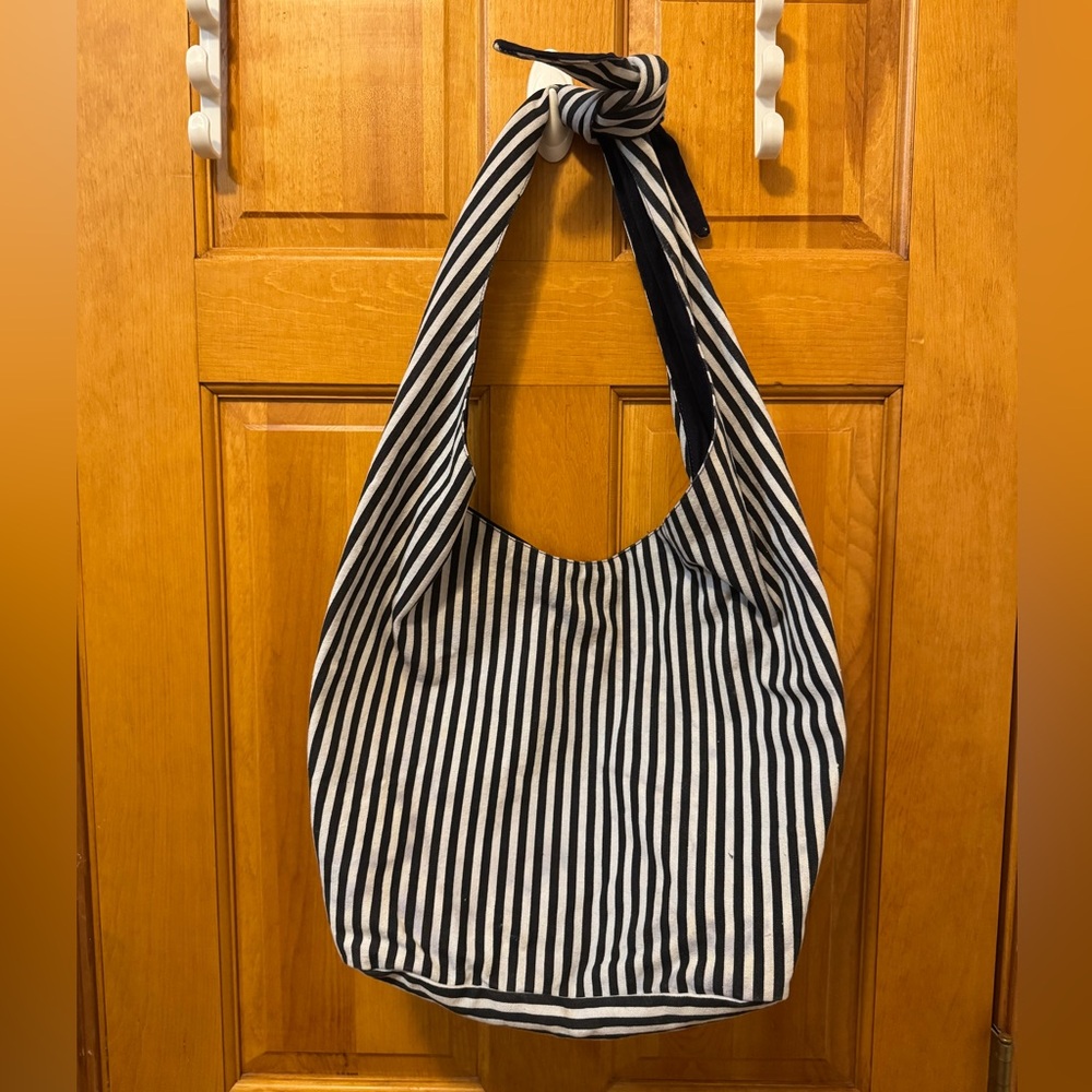 urban outfitter Striped Black and White Women's Bag